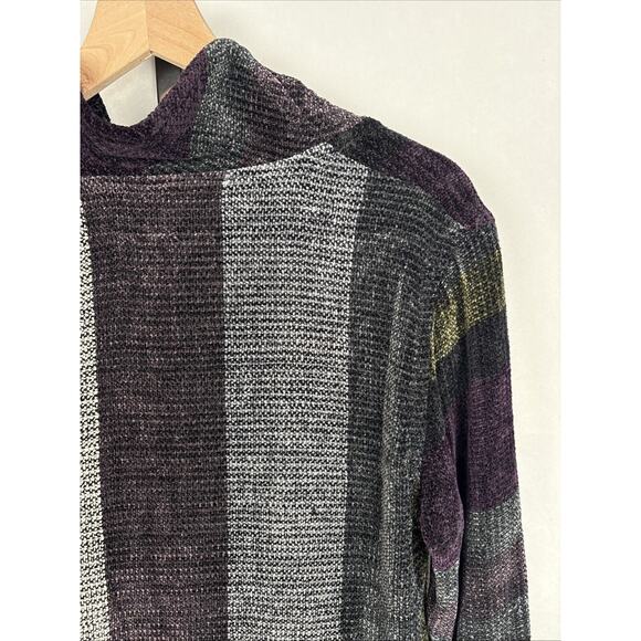 Barbara Holloway Fine Hand Weaving Chenille Cowl Sweater Fits Medium-Large Artsy - Picture 9 of 12